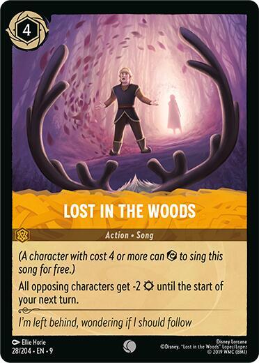 Lost in the Woods 28/204 (Fabled)  - Cold Foil