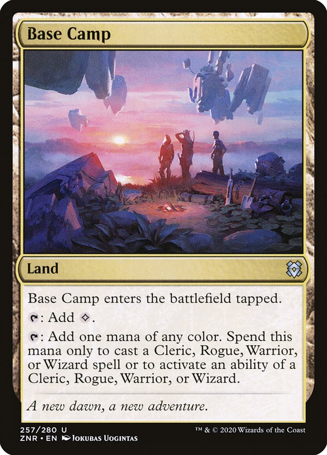 Base Camp 257/280 (Zendikar Rising)  - Foil