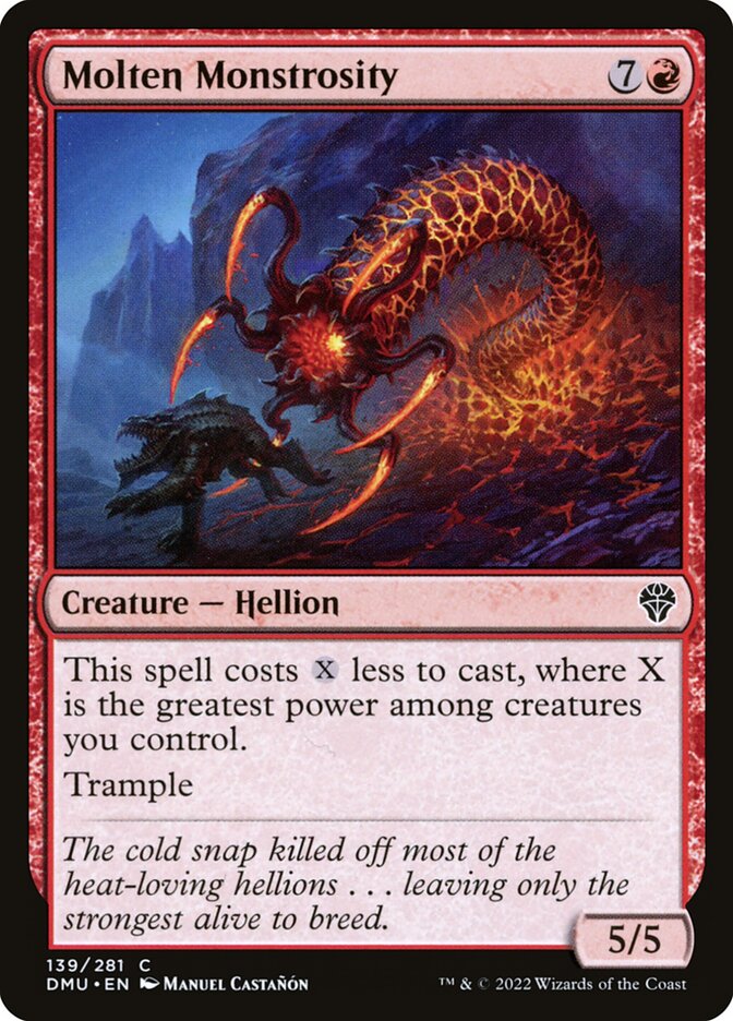 Molten Monstrosity 139/281 (Dominaria United) 