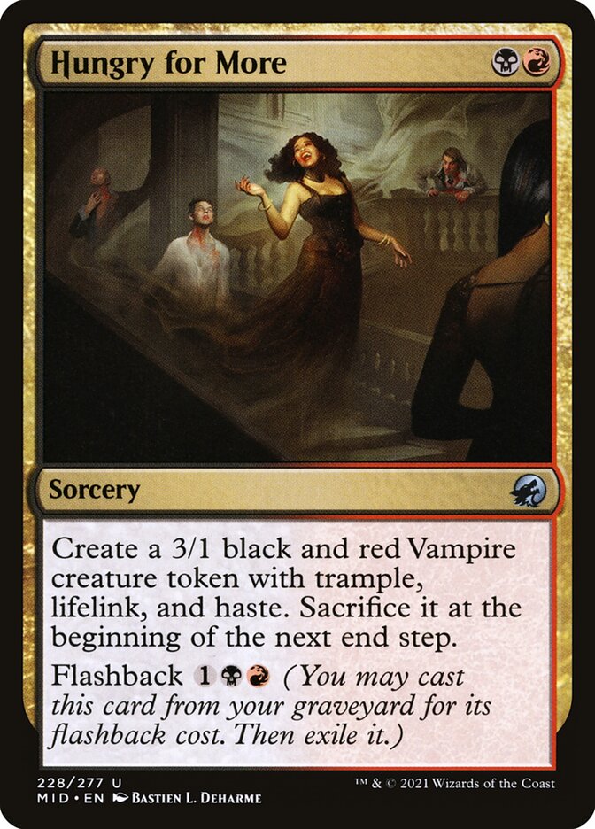 Hungry for More 228 (Innistrad: Midnight Hunt) 