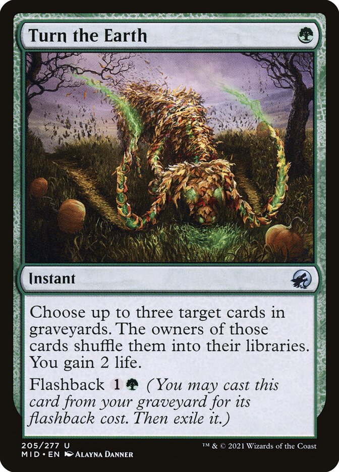 Turn the Earth 205/277 (Innistrad: Midnight Hunt) 