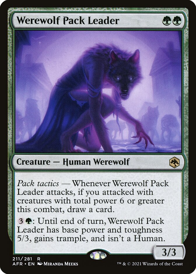 Werewolf Pack Leader 211 (Adventures in the Forgotten Realms) 