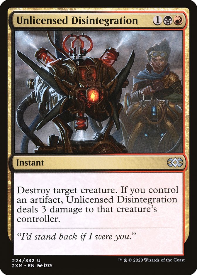 Unlicensed Disintegration 224/332 (Double Masters) 