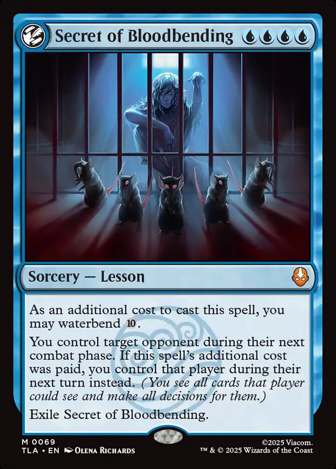 Secret of Bloodbending 69 (Avatar: The Last Airbender)  - Foil