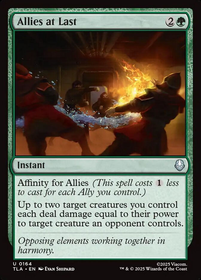 Allies at Last 164/286 (Avatar: The Last Airbender) 