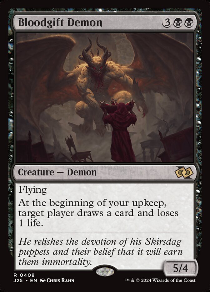 Bloodgift Demon 408/779 (Foundations Jumpstart) 