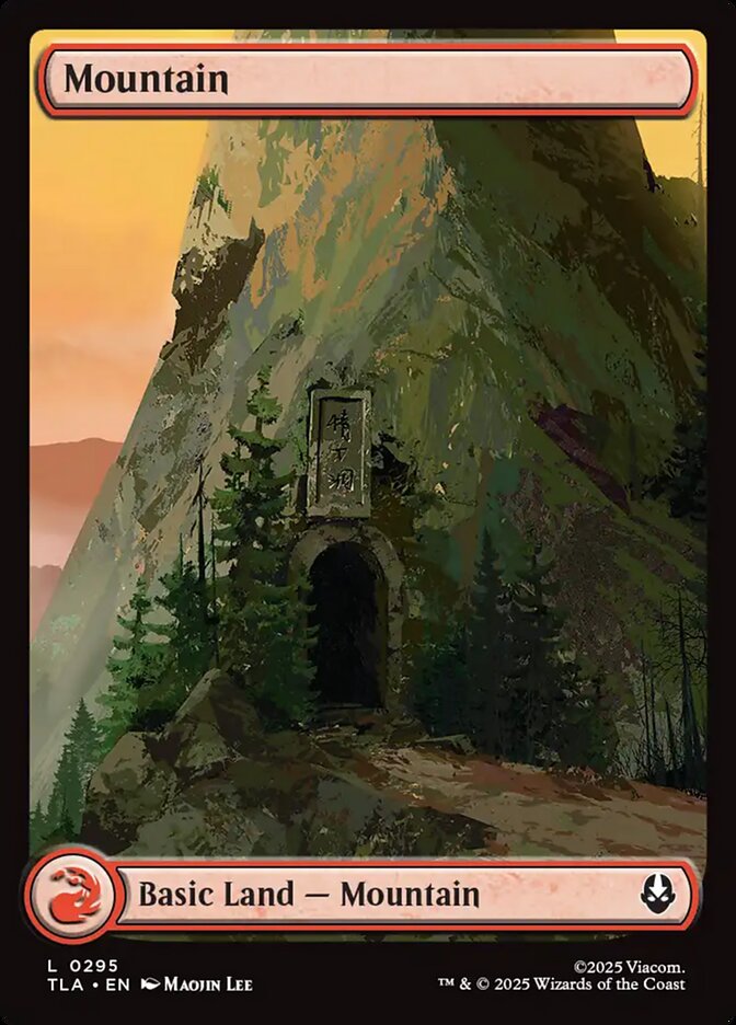 Mountain 0295 295 (Avatar: The Last Airbender)  - Full Art