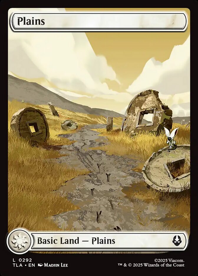 Plains 0292 292 (Avatar: The Last Airbender)  - Full Art Foil