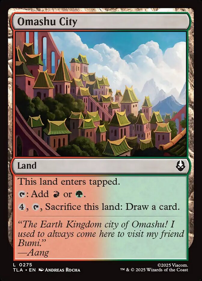 Omashu City 275/286 (Avatar: The Last Airbender) 