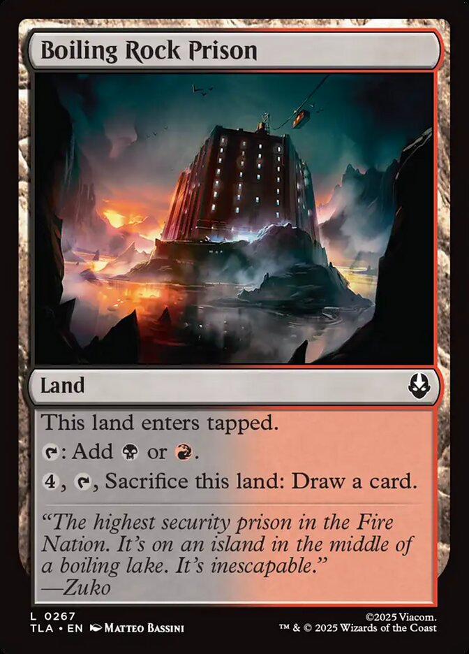 Boiling Rock Prison 267 (Avatar: The Last Airbender)  - Foil