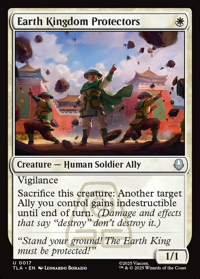 Earth Kingdom Protectors 17 (Avatar: The Last Airbender)  - Foil