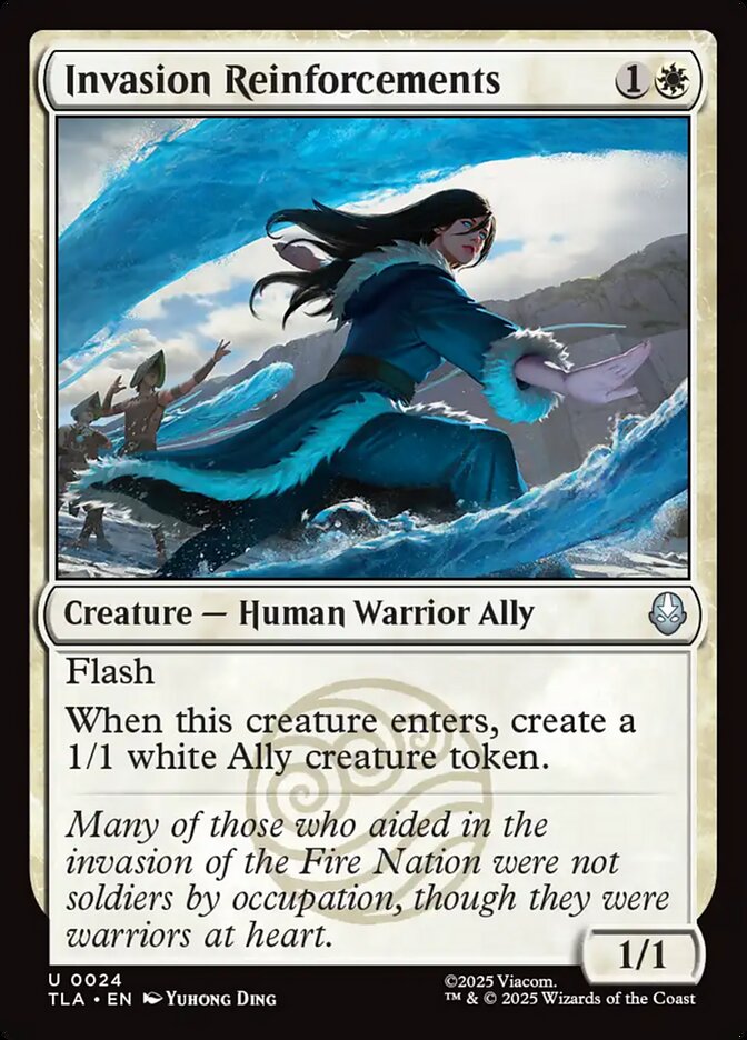 Invasion Reinforcements 24 (Avatar: The Last Airbender)  - Foil