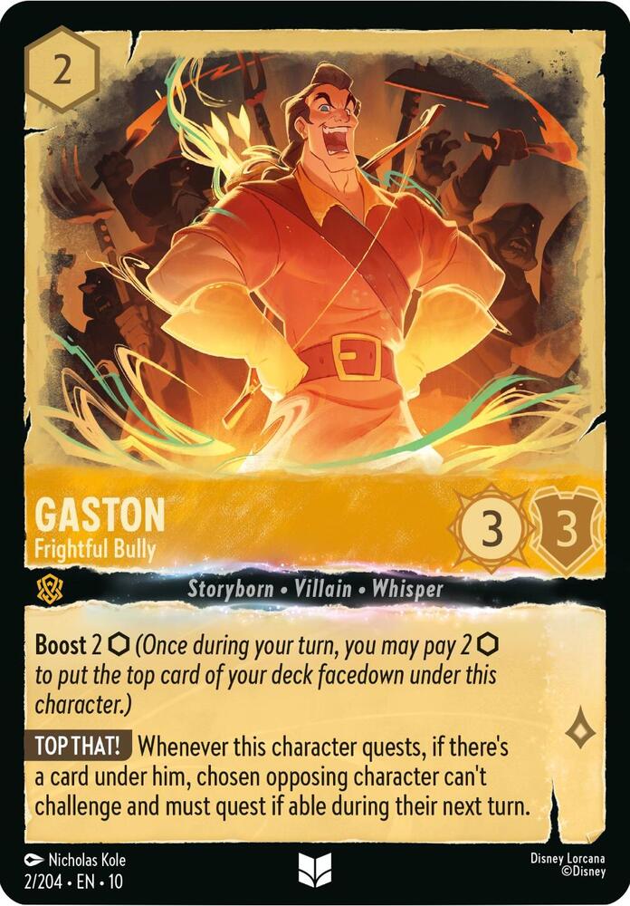 Gaston, Frightful Bully 2/204 (Whispers in the Well) 