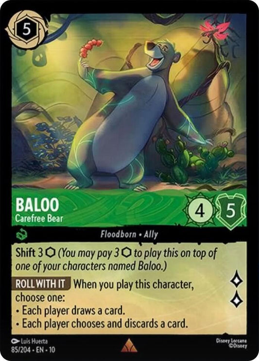 Baloo, Carefree Bear 85/204 (Whispers in the Well) 