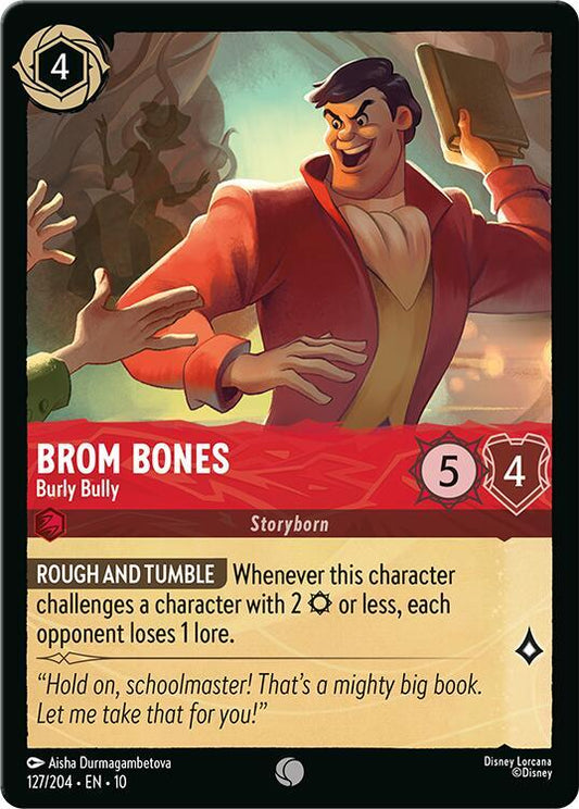Brom Bones, Burly Bully 127/204 (Whispers in the Well)  - Cold Foil
