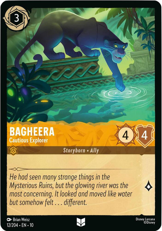 Bagheera, Cautious Explorer 12/204 (Whispers in the Well) 