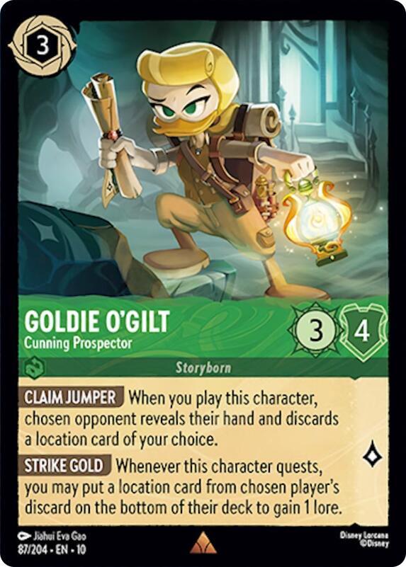 Goldie O'Gilt, Cunning Prospector 87/204 (Whispers in the Well) 