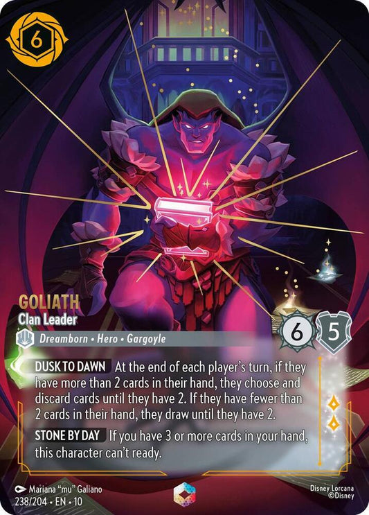 Goliath, Clan Leader (Enchanted) 238/204 (Whispers in the Well)  - Inkwash Holofoil