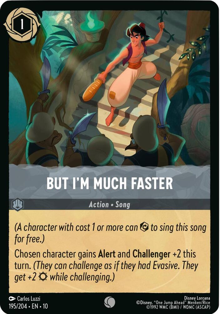But I'm Much Faster 195/204 (Whispers in the Well) 