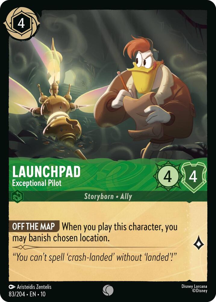 Launchpad, Exceptional Pilot 83/204 (Whispers in the Well)  - Cold Foil