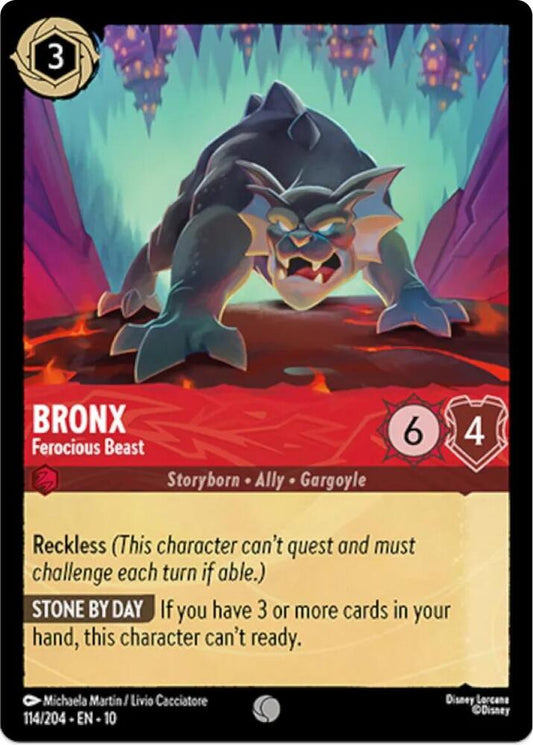Bronx, Ferocious Beast 114/204 (Whispers in the Well)  - Cold Foil