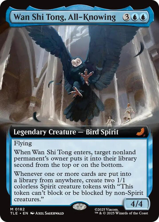 Wan Shi Tong, All-Knowing 182/317 (Avatar: The Last Airbender: Eternal-Legal)  - Extended Art
