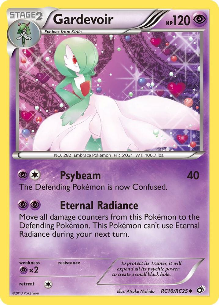 Gardevoir RC10/RC25 (Legendary Treasures: Radiant Collection)  - Holofoil