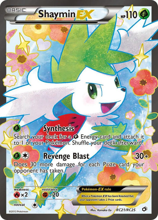 Shaymin EX RC21/RC25 (Legendary Treasures: Radiant Collection)  - Holofoil