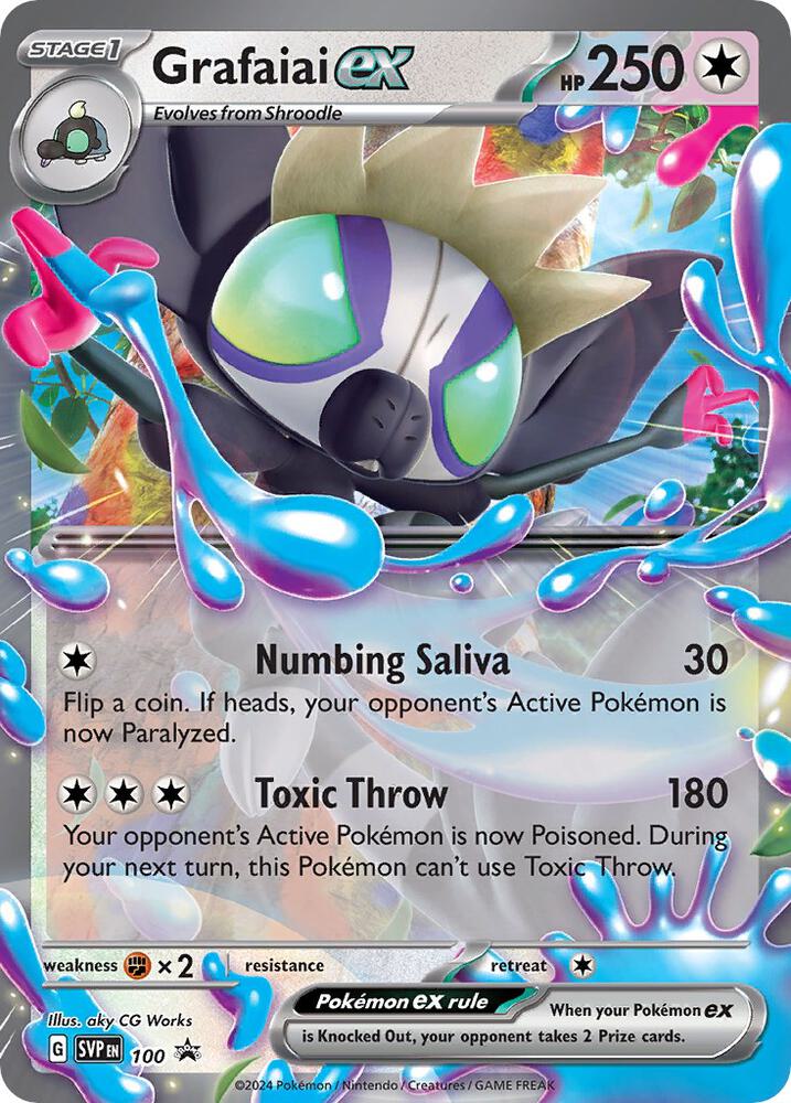 Grafaiai ex 100 (SV: Scarlet & Violet Promo Cards)  - Holofoil