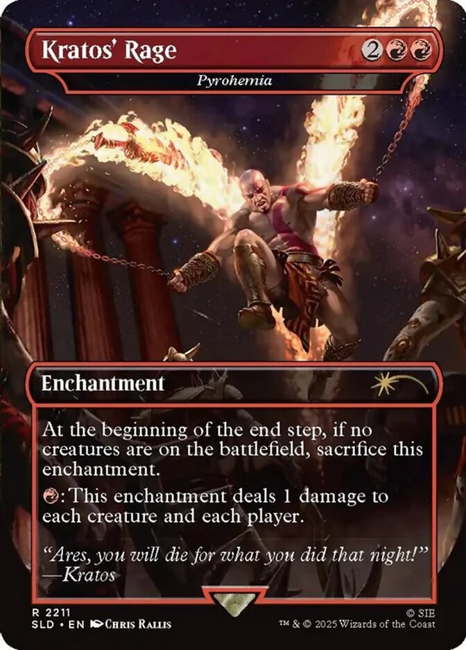 Kratos' Rage // Pyrohemia 2211 (Secret Lair Drop Series)  - Borderless