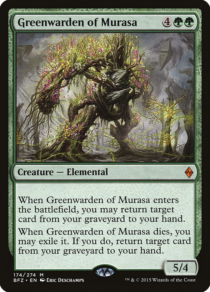 Greenwarden of Murasa 174/274 (Battle for Zendikar) 