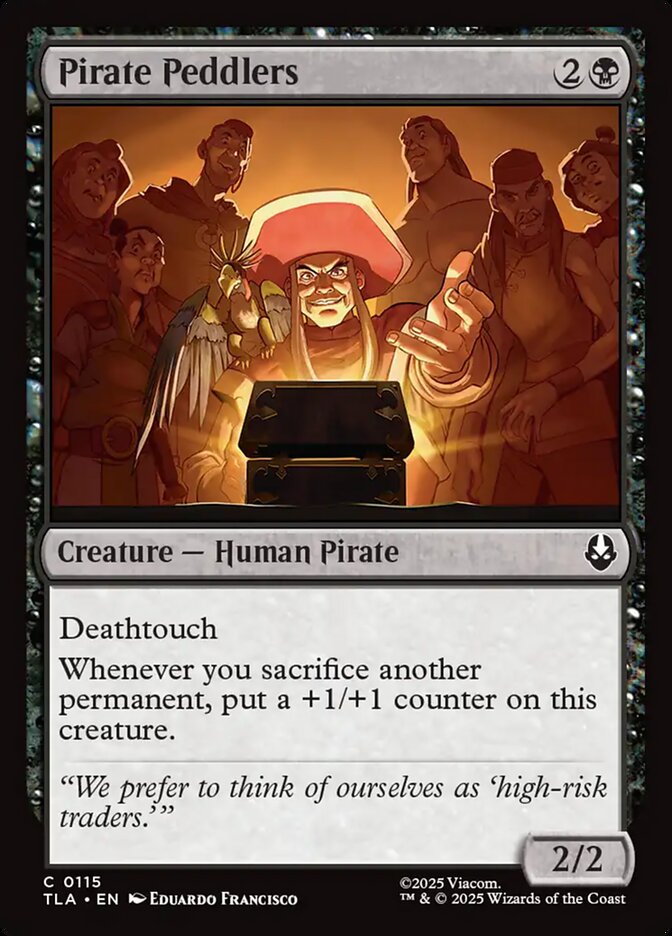 Pirate Peddlers 115/286 (Avatar: The Last Airbender)  - Foil