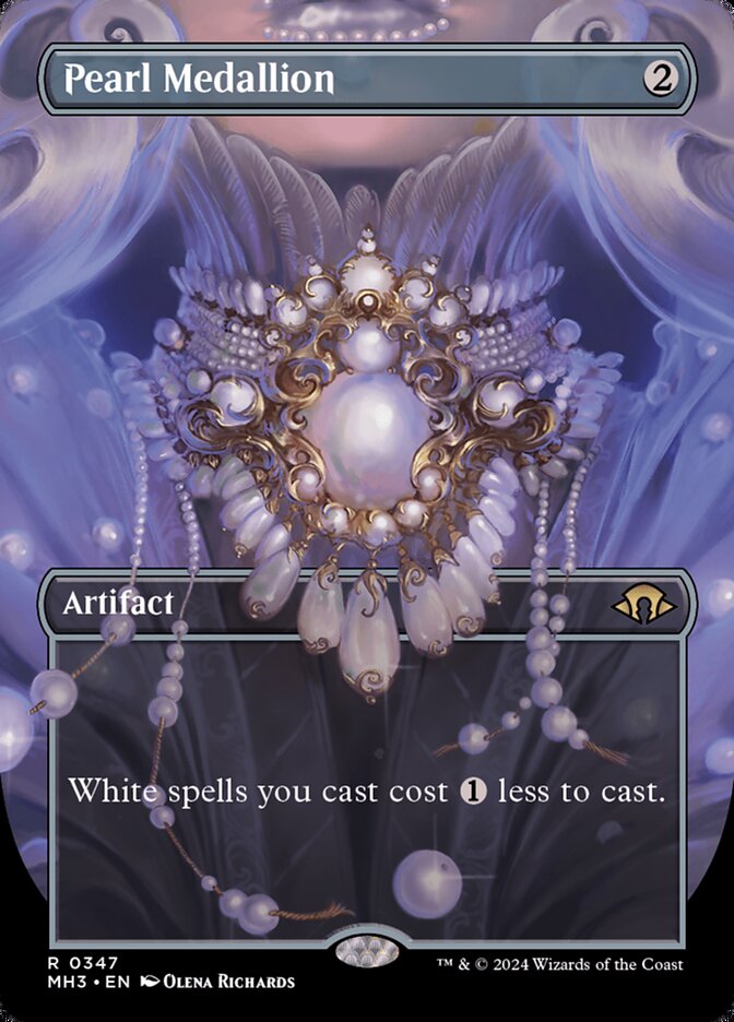 Pearl Medallion 347/319 (Modern Horizons 3)  - Borderless