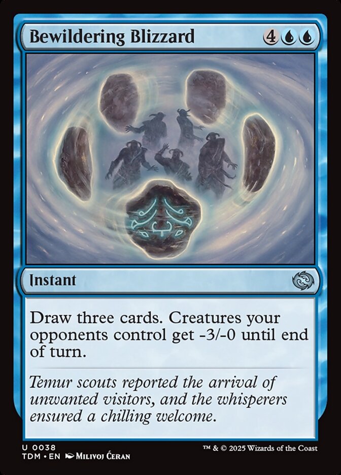 Bewildering Blizzard 38 (Tarkir: Dragonstorm) 