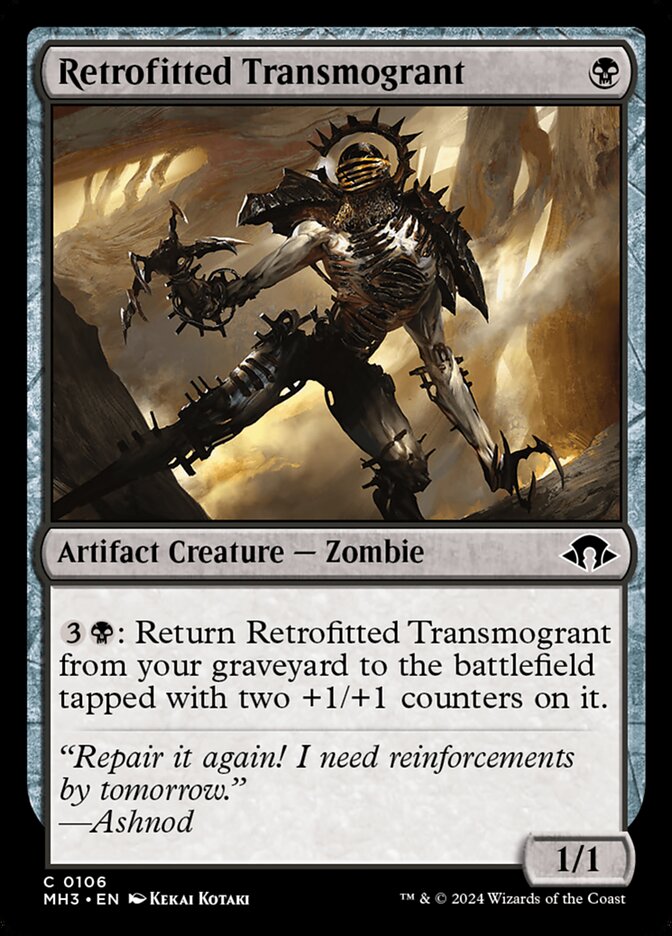 Retrofitted Transmogrant 106 (Modern Horizons 3) 