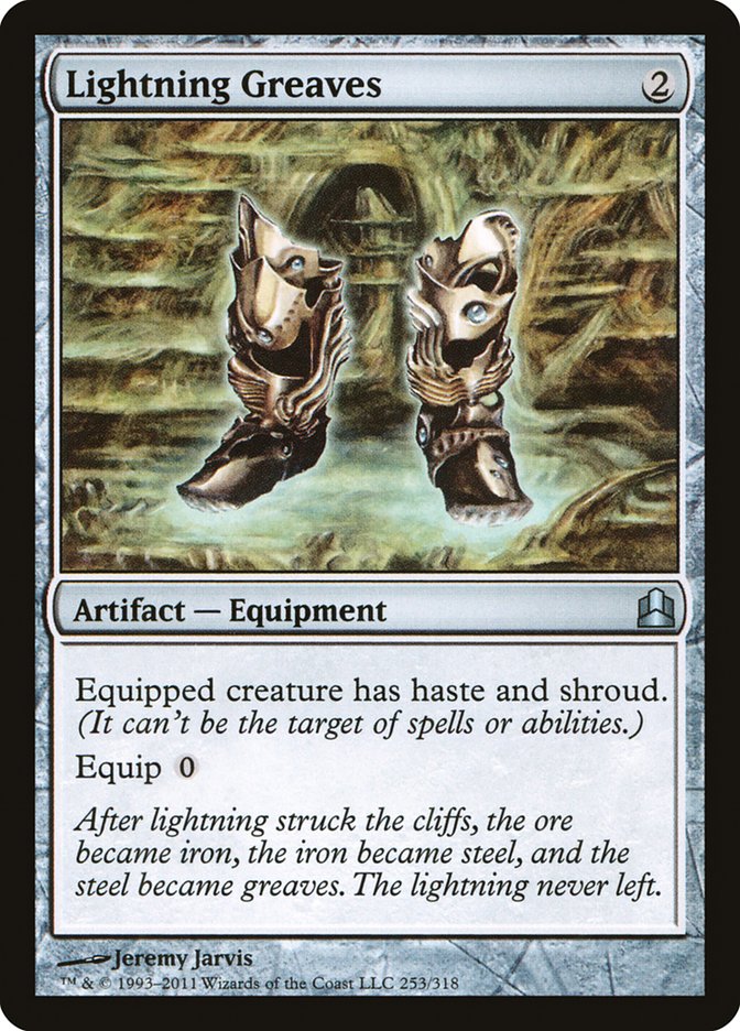 Lightning Greaves 253/318 (Commander) 