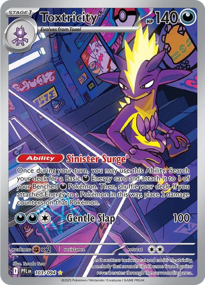 Toxtricity 103/094 (ME02: Phantasmal Flames)  - Holofoil