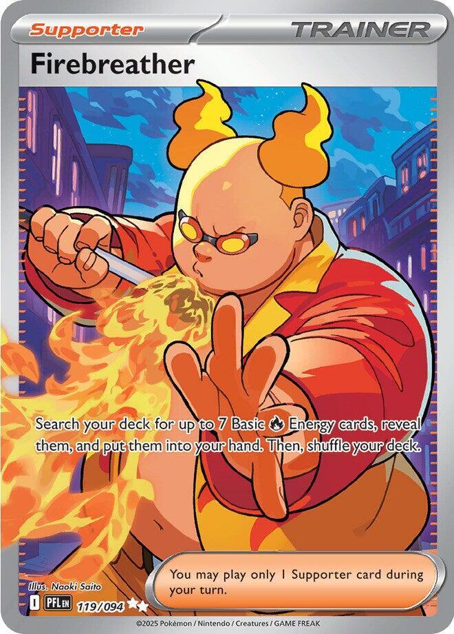 Firebreather 119/094 (ME02: Phantasmal Flames)  - Holofoil