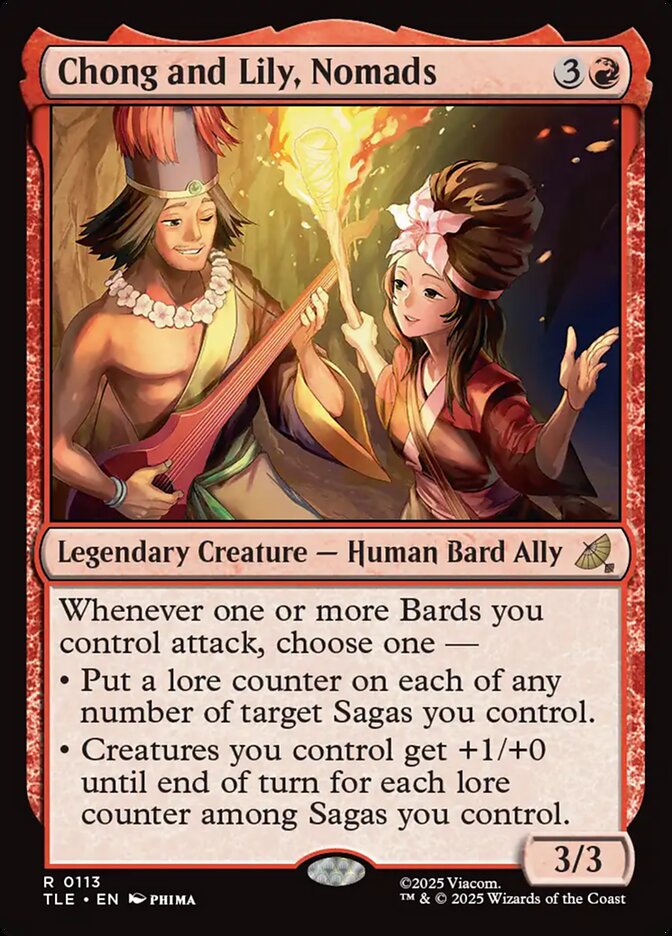 Chong and Lily, Nomads 113/317 (Avatar: The Last Airbender: Eternal-Legal) 