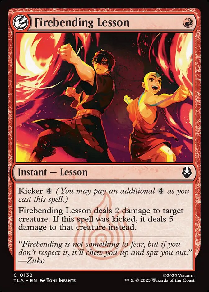Firebending Lesson 138 (Avatar: The Last Airbender) 