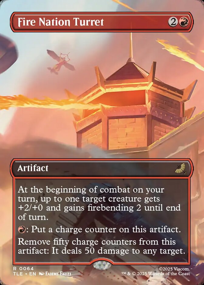 Fire Nation Turret 64/317 (Avatar: The Last Airbender: Eternal-Legal)  - Borderless