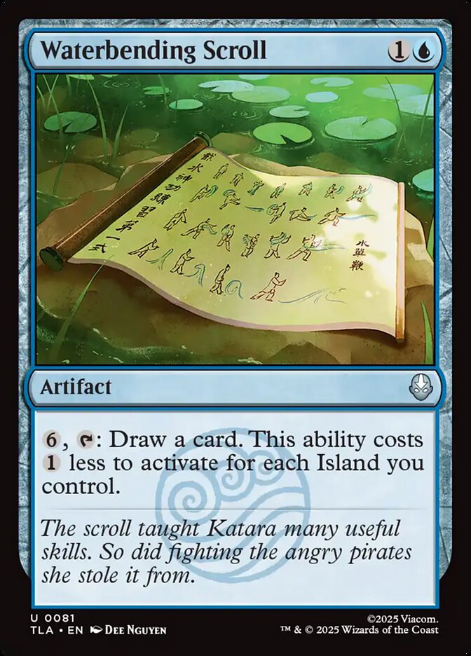 Waterbending Scroll 81 (Avatar: The Last Airbender)  - Foil