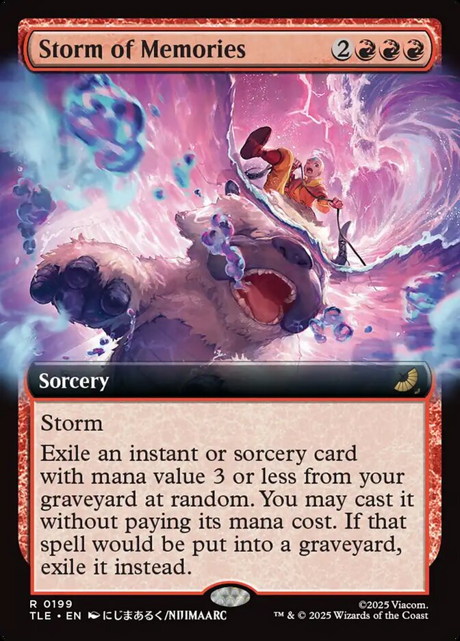 Storm of Memories 199/317 (Avatar: The Last Airbender: Eternal-Legal)  - Extended Art