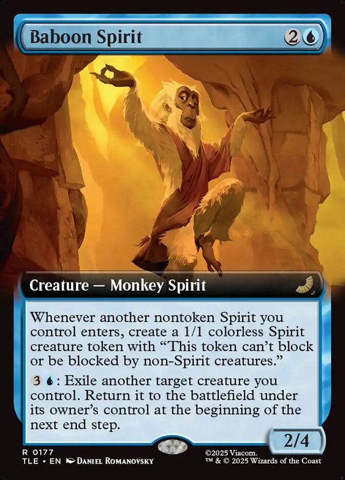 Baboon Spirit 177/317 (Avatar: The Last Airbender: Eternal-Legal)  - Extended Art Foil