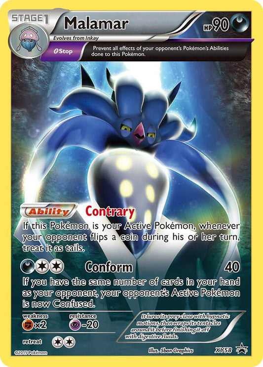 Malamar XY58 (XY Promos)  - Holofoil