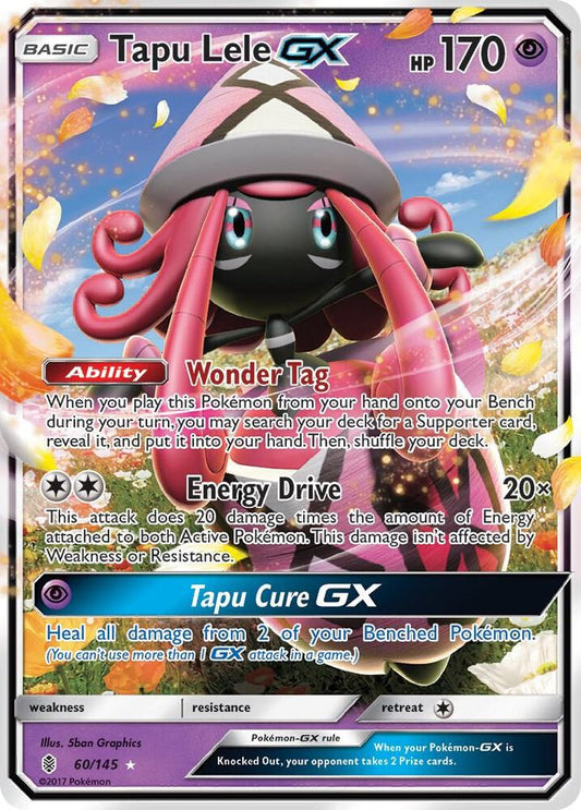 Tapu Lele GX 60/145 (SM - Guardians Rising)  - Holofoil