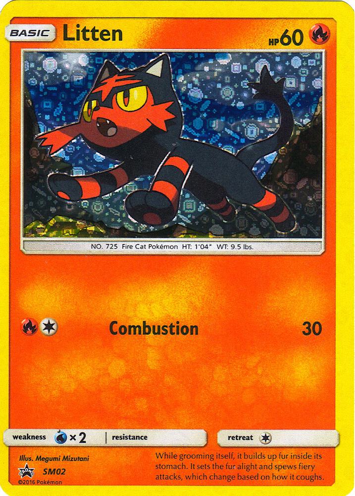 Litten General Mill's Promo SM02 (Miscellaneous Cards & Products)  - Holofoil