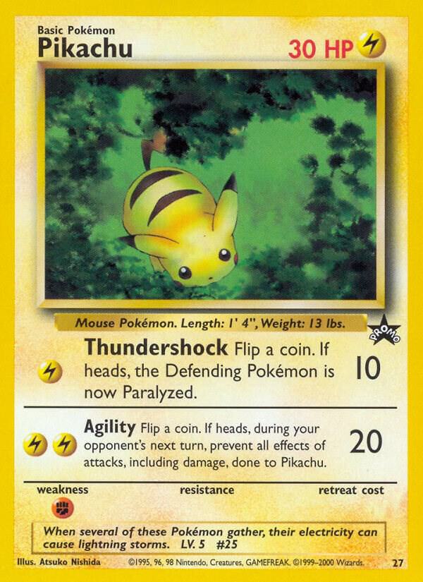 Pikachu 27/53 (WoTC Promo) 