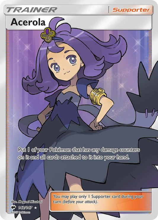 Acerola 142/147 (SM - Burning Shadows)  - Holofoil