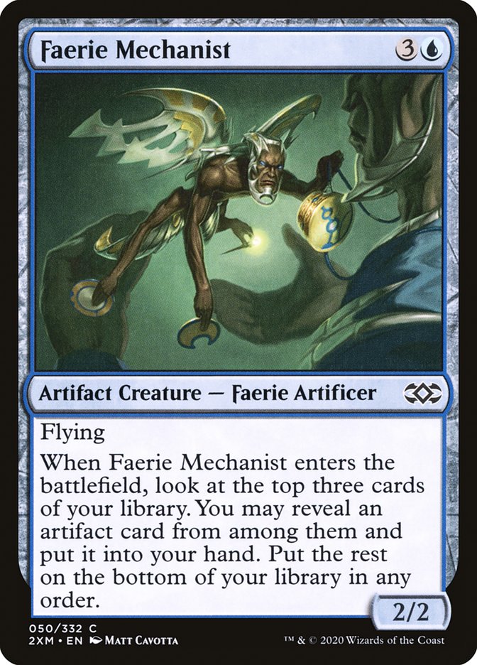 Faerie Mechanist 50/332 (Double Masters) 